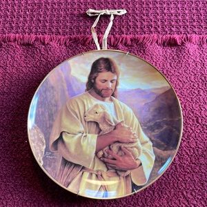 Life of Christ Decorative Plate, EUC, Danbury Mint